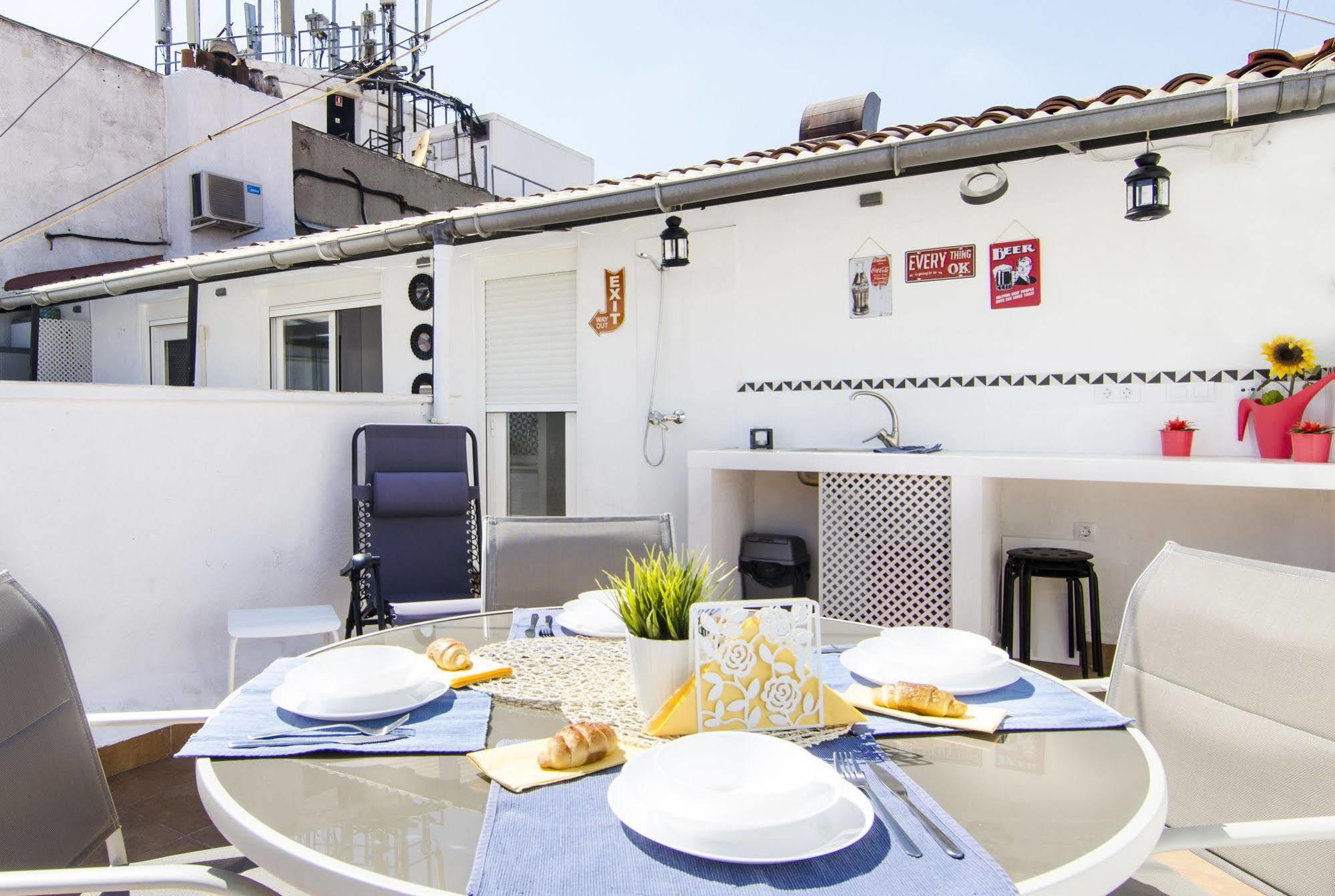 Apartments Dreammadrid Atocha Terraza Esterno foto